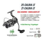 Upgrade Set Fishing Reel Daiwa 21 25 Caldia LT Tuning Reel Bearings Bearings MQ