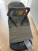 BabyBjörn Bouncer Bliss Bouncing Chair with Toy Bar, Grey, Animals