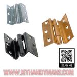 HEAVY DUTY STORM PROOF HINGES FOR WOODEN FRAME CASEMENT WINDOWS 2½" EB, BZP,EXB