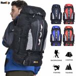 100L Extra Large Rucksack Hiking Camping Waterproof Backpack Travel Luggage Bag