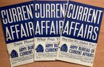 CURRENT AFFAIRS Nos. 27, 28 & 30. Group of 3 x WW2 British ABCA Pamphlets, 1942