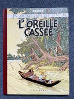 Adventures of Tintin L'Oreille Cassee (The Broken Ear) Hardback Casterman 2002