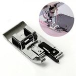 Overlock Overcasting Overedge Sewing Machine Presser Rolled Hem Foot Tool UK