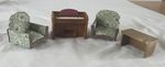 Sylvanian Families Furniture Bundle Chairs Piano Table Living Room