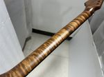 Stainless steel 22 Frets Matte Roasted Flame Maple Electric Guitar Neck Rosewood