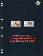 $2.00 Scott Value - 2003 KAZAKHSTAN Fairy Tales Kazakh scarcer CV MNH NH UMM