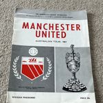 Manchester United Australian Tour 1967 Souvenir Programme (20c)