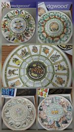 Wedgwood Calendar Year Plates Various Years To Choose From England 26cm BOXED