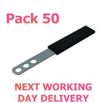 Movement Slip Ties 200mm STAINLESS STEEL 50 Pack NEXT DAY DELIVERY