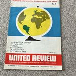 Manchester United v Estudiantes Programme World Club Championship 16 Oct 1968