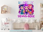 K-Pop Demon Hunters Huntrix Personalised Wall Sticker