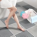 6pcs Practical Hollow Rabbit Floor Mat  Non-slip Pet Cage Pad Bite Resistant Mat