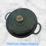 Le Creuset Enameled Cast Iron Signature Braiser, 3.5 qt. Artichaut 06955906 NEW