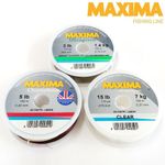 MAXIMA LEADER FISHING LINE 100m SPOOL 3LB-20LB CLEAR, ULTRAGREEN OR CHAMELEON