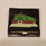 China Embassy Inc Restaurant Matchbook - North Palm Beach, FL