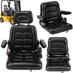 Universal Adjustable Suspension Seat Tractor Dumper Forklift Mower Plant Digger