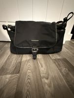 Burberry Changing Bag Nylon Black Good Condition No Box