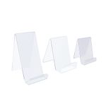 Book, Plate, Phone, Tablet Acrylic Display Stand - Retail Cookbook Holder (DS7+)