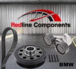 Crankshaft Crank Pulley with Auxiliary Aux Drive Belt and Tensioner For BMW N47N