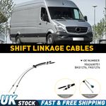Manual Gear Linkage Cable Set For Mercedes-Benz Sprinter 2006-on RHD FKG1276 UK