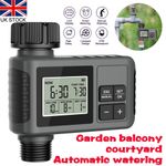 Automatic Water Timer Irrigation Watering System Sprinkler Garden Programmer Set