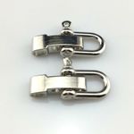 U Stainless Steel Adjustable PARACORD BRACELET SHACKLES BUCKLES 5-50pcs UK