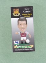 TONY COTTEE WEST HAM UNITED CORINTHIANS PRO STARS PL59 (CARD ONLY) UK POST FREE