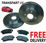 For Ford Fiesta MK7 Front Brake Discs and Pads O.E Quality Petrol Diesel 08-17