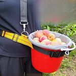 Garden Apron Fruit Picking Bag Harvesting Pail Outdoor Lightweight Adjustable