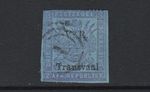 Transvaal SG152 3d mauve/blue "Overprint Type 16a" - fine used £300