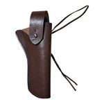 Single Action Western Style Plain Gun Holster Genuine Leather .38.44.45.357.358