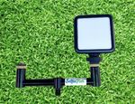 SelfieFish upgrade self take kit, Inc Buzz Bar, LED light, 2x thread adapters.
