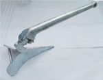 Hinged Plough Anchor Galvanised Steel 5KG - 35KG (Delta Style Yacht Boat Marine)