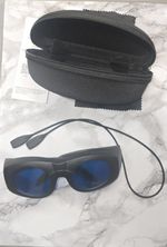 MCWlaser EP‑14‑4 Laser Safety Glasses OD6+ 600–1100nm CE EN207 Case New