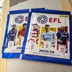 Panini EFL 2025/26 Official Sticker Collection Sealed Sticker Packs