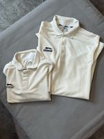 Slazenger Small Mens Cricket Shirt 1 Short Sleeve 1 Long Sleeve Great Condition