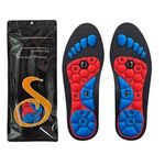 Healthy Acupressure Magnetic Massage Shoes Insole Inner Sole Pain Relief Foot UK