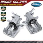 2x Rear Brake Caliper for Audi A3 8P7 8PA 8P1 Skoda Octavia II 1Z5 2004-2013