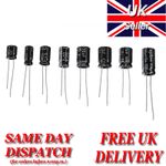 Radial Aluminium Electrolytic Capacitor 6.3V-250V 0.1uF-22000uF - High Quality