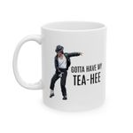 Michael Jackson Tea-Hee Mug 11oz Funny Novelty Ceramic Tea Coffee Gift