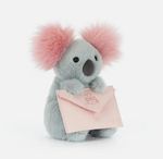 2026 Koala Message Plush Doll: Easter Soft Toys with Tag and Dust Bag. Best Gift