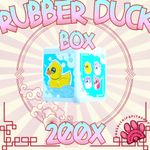 Rubber Ducky Box Adopt Your Event Pets FAST DELIVERY!