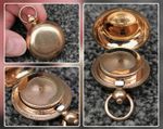 Dennison A.L.D 9ct Gold Filled Sovereign Coin Case Holder, Small Loop Repair