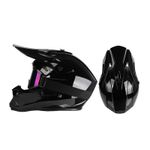 Motorcycle Helmet Full Face Rally Downhill Riding Helmet with Goggles