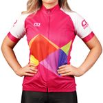 Didoo Ladies Cycling Jersey Short Sleeve Womens Summer Breathable Full Zip Tops
