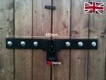 Heavy Duty workshop security hasp lock  padlock protection unlike hasp & staple.