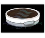 Led Light Up serving tray with non slip mat rechargeable