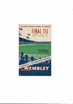 1949 Leicester City v Wolves FA Cup Final Football Programme
