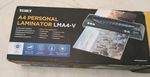 Texet LMA4-V A4 Personal Laminator Home Office Machine Untested