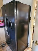 Kenwood KSBSD817 American Side-by-Side Fridge-Freezer Black Water Dispenser